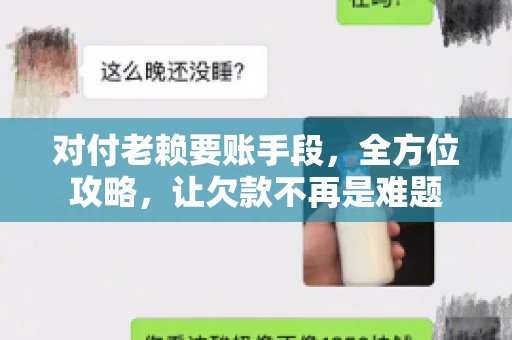 对付老赖要账手段，全方位攻略，让欠款不再是难题
