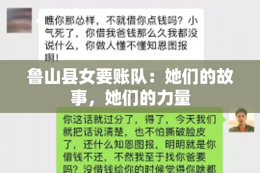 鲁山县女要账队：她们的故事，她们的力量