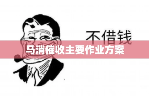 马消催收主要作业方案