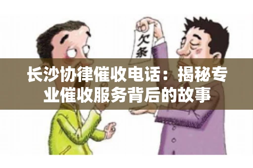 长沙协律催收电话：揭秘专业催收服务背后的故事