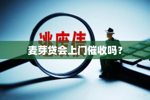 麦芽贷会上门催收吗？