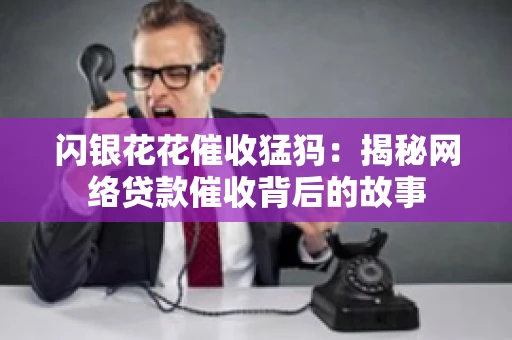 闪银花花催收猛犸：揭秘网络贷款催收背后的故事