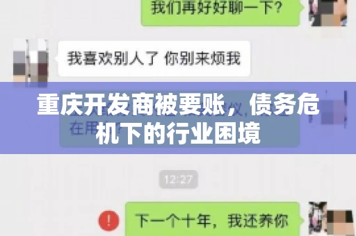 重庆开发商被要账，债务危机下的行业困境